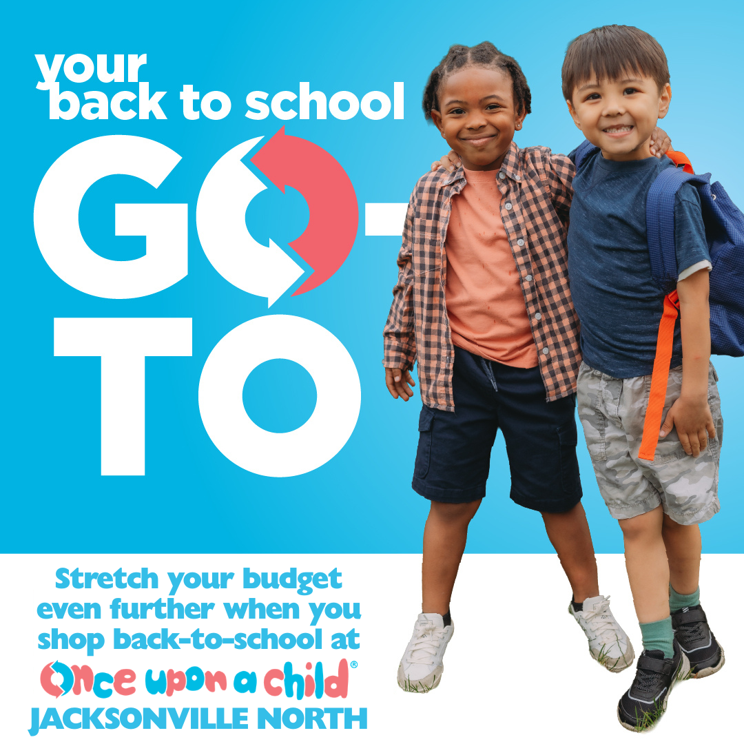 Back to School Shopping save when you shop once upon a child jacksonville north